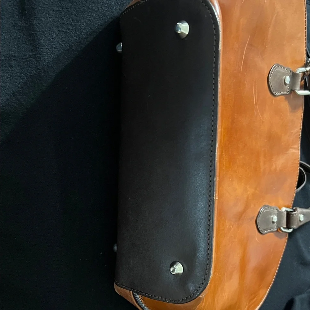 Brown Leather Men's Bag